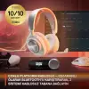 Arctis Nova Pro Wireless Multi-Platform Gaming Kulaklık, Birinci Sınıf Hi-Fi Ses Sürücüleri, Aktif Gürültü Giderme, Clearcast Gen2 Mikrofon, PC, PS5, PS4, Switch, Mobil, Kablosuz