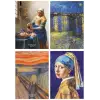 Art Journal 4lü A5 Çizgili Defter Seti