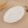 Aryıldız Tiffany Kayık Tabak 25 cm
