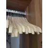 Askıcı Lüks Cilalı Ahşap Askı 12 Adet