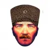 ATATÜRK MASKESİ KARTON 10LU Renkli