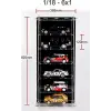 Atlantic Multicase 6x1: 6 adet 1/18 ölçek model araba için