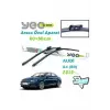 Audi A4 (B9) 2015- ile uyumlu Silecek Takımı
