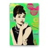 Audrey Hepburn Popart Tablosu - 70x100cm