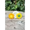 Ayçiçeği Tekli Mum Kalıbı (Silikon) (1 Adet)