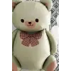 Ayıcık Teddy Folyo Balon Pembe Papyonlu
