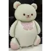 Ayıcık Teddy Folyo Balon Pembe Papyonlu