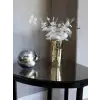 aynalı cam vazo gold