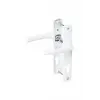 Azrayapı 35/85 Pvc Balkon Kapı Kolu Pimapen Metal Beyaz