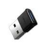 BA04 Mini Bluetooth Adaptör USB Alıcı Bluetooth 5.0 Siyah
