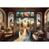 Bahara Açılan Kapı 500 Parça Puzzle