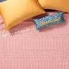 Baklan Fuşya King Size Tencel Pike