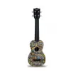 Balık desenli kapaklı soprano ukulele
