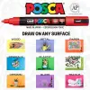 Ball PC-5M Su Bazlı Poster Markörü, Kırmızı