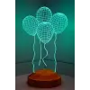 Balon Tasarımlı 3D Görünümlü LED Lamba