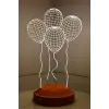 Balon Tasarımlı 3D Görünümlü LED Lamba