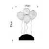 Balon Tasarımlı 3D Görünümlü LED Lamba