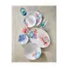 Bambu Beyaz Melamin Servis Tabağı 43 Cm