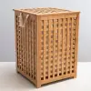 Bambu Çamaşır Sepeti 62x45 cm Natural