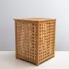 Bambu Çamaşır Sepeti 62x45 cm Natural