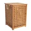 Bambu Çamaşır Sepeti 62x45 cm Natural