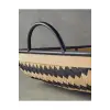 Bambu Dekoratif Tepsi, Natural-Siyah