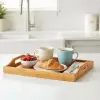 Bambu Dikdörtgen Sunum Tepsisi 33x22x5 cm