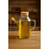 Bambu Kapaklı Yağdanlık 600 ml