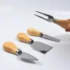 Bambu Saplı Peynir Bıçağı Seti, 4 Parça