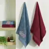 Bambu South Hamam Seti Bordo 4lü Set