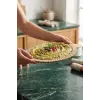 Bambum Crumble - Oval Tabak Büyük