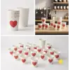 Bardak, Kalpli özel baskılı 180 ml karton 100 adet