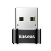 Baseus, Bilgisayar/Telefon Mini Hub Adaptörü, Siyah, 3A, Giriş: USB Type A 2.0, Çıkış: USB Type C,Seyahat Boy, Hafif