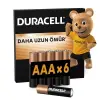 BASIC AAA Alkalin İnce Kalem Pil (6’lı paket) – 1,5V