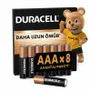 BASIC AAA Alkalin İnce Kalem Pil (8’li paket) – 1,5V