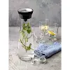 Basic Cam Sürahi, 1 L, Silikon Kapaklı, CloseUp® Kapak Sistemli