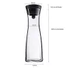 Basic Cam Sürahi, 1 L, Silikon Kapaklı, CloseUp® Kapak Sistemli