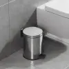 Basic Çöp Kovası - Pedallı 5 L, Parlak Krom Paslanmaz