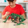 Basic Fun 12468 Osaurus Classics 255 Pc/ 2 Model-KNexosaurus Rex Yapı Seti (Motorlu), Çok Renkli