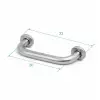 Basic Tutunma Barı 30 cm Paslanmaz Çelik 32 mm Banyo Engelli Tutamağı