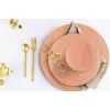 Basic Yemek Tabağı 6 Lı Set Somon Pembe - 20cm