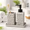Bath 2li Stantlı Banyo Aksesuar Seti - Gri
