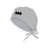 Batman Temalı Özel Tasarım Bone, Gri