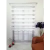 Bbb Pliseli Stor Zebra Perde 3 Renk Seçeneği 150x200 Beyaz