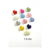 Bebek Düğmesi ve Eldiven Modeli, 10 Adet Pembe
