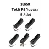 BEENEO 18650 Tekli Pil Yuvası, 5 Adet