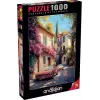 Begonvil Sokak 1000 Parça Puzzle #1202