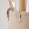 Bej Believe Baskılı Sepet //20x20