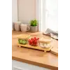 Bernardo Lunaya 3Lü Bambu Standlı Kahvaltılık Küçük Boy