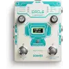 Beyaz Circle Looper Pedalı